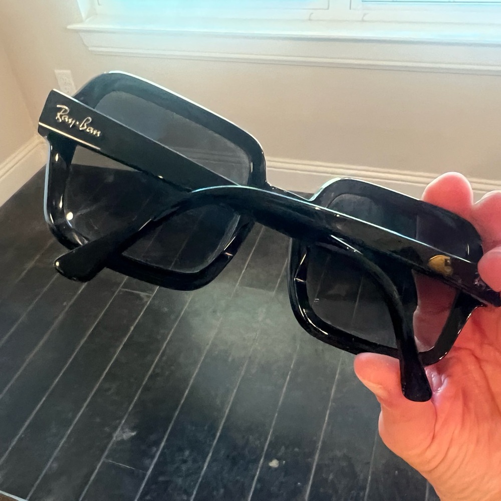 Ray-Ban Black Square Sunglasses - Picture 2 of 2